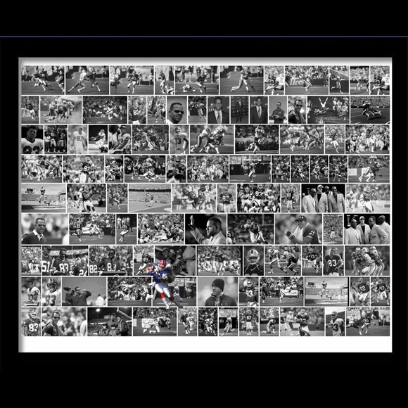 Other - Framed 11 x 14 Inch Painting of Andre Reed